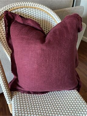 NWT Anthropologie Linen Pillow Cover